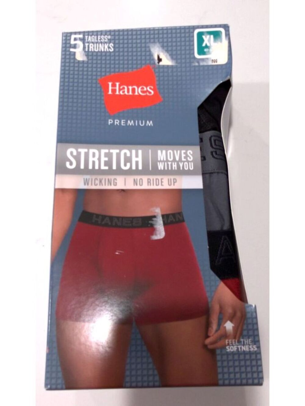 Hanes Premium Stretch Men's Boxer Briefs 3 pk Men Size XL